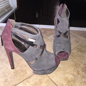 Calvin Klein open toe heels
